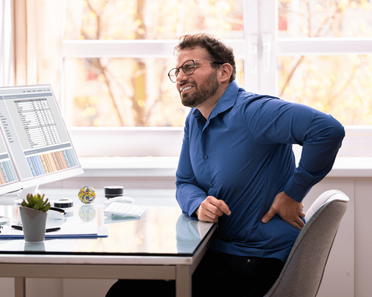 Imagem ilustrativa sobre Problemas de Postura